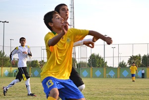 مراسم اختتامیه مسابقات لیگ فوتبال نوجوانان