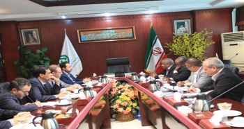دیدار هیات اقتصادی سورینام با مدیرعامل بانک توسعه صادرات ایران