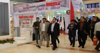بازدید مدیرعامل بانک توسعه صادرات ایران از بیست و سومین نمایشگاه مطبوعات