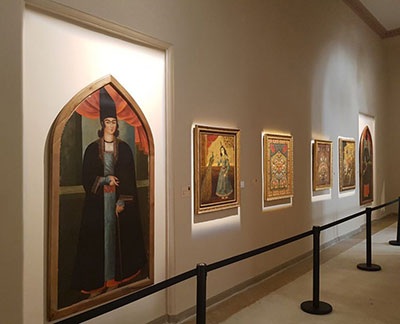 نورپردازی آثار موزه بانک ملی ایران در سایت «لومن سنتر» به نمایش درآمد