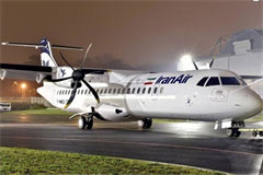 با تامین مالی بانک صنعت و معدن دوفروند هواپیمای ATR به ناوگان هوایی کشور افزوده می شود
