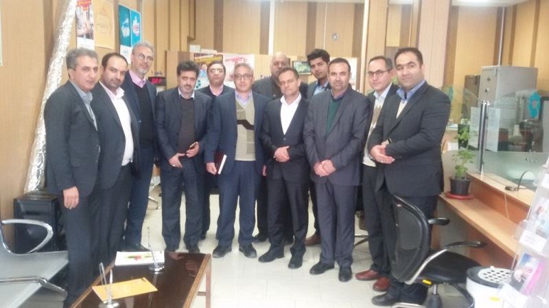 بازدید عباس نجفی عضو هیئت‌مدیره بانک توسعه تعاون از استان گلستان 