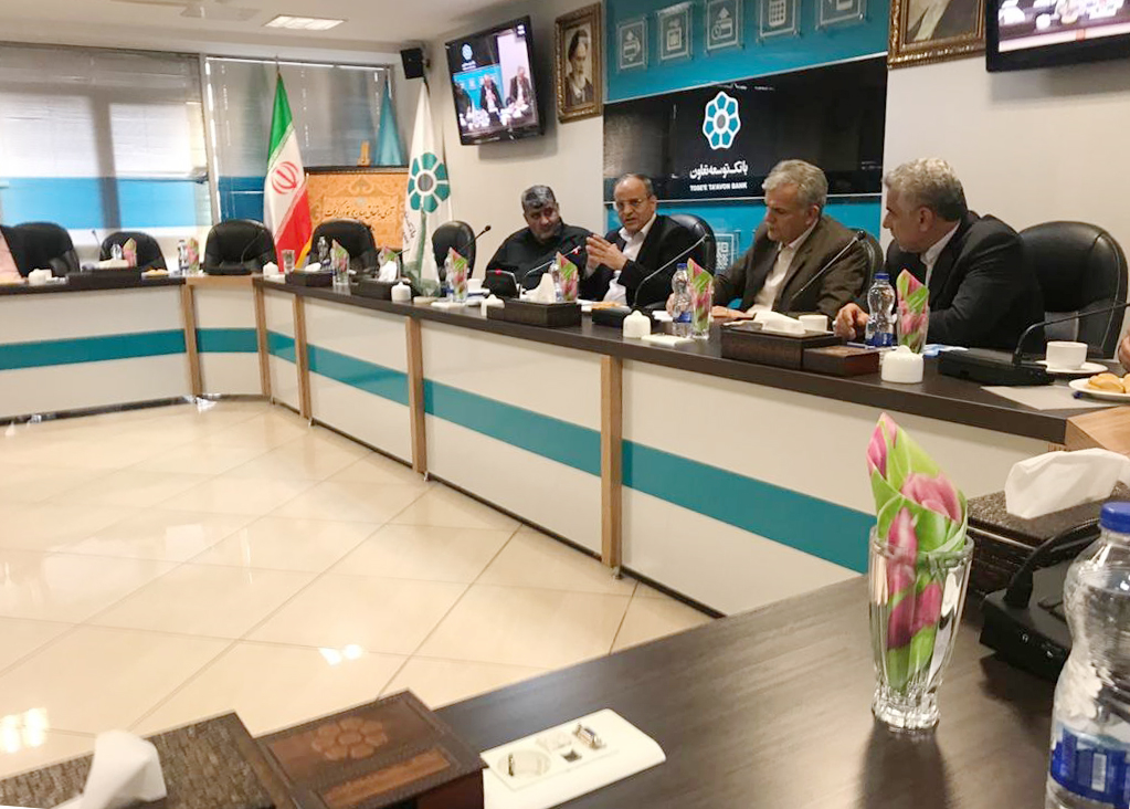 دیدار اعضاء هیئت‌ رئیسه فراکسیون تعاون مجلس شورای اسلامی با اعضاء هیئت‌مدیره بانک توسعه تعاون 