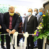 افتتاح درمانگاه تخصصی بانک ‌ملی ایران در زائرسرای بانک ملی ایران در مشهد 