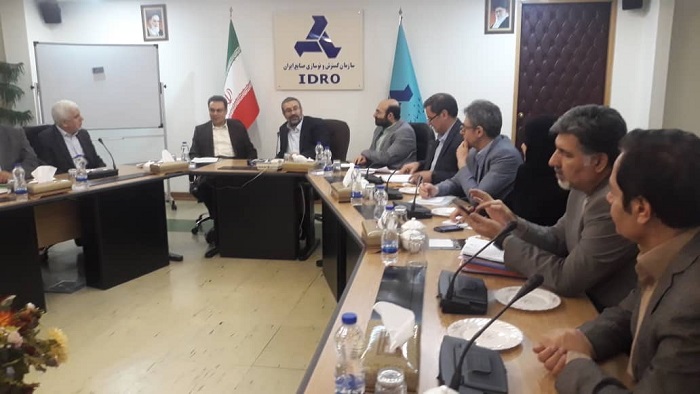 نشست مشترک مدیرعامل بانک ملت و رئیس سازمان گسترش و نوسازی صنایع ایران 