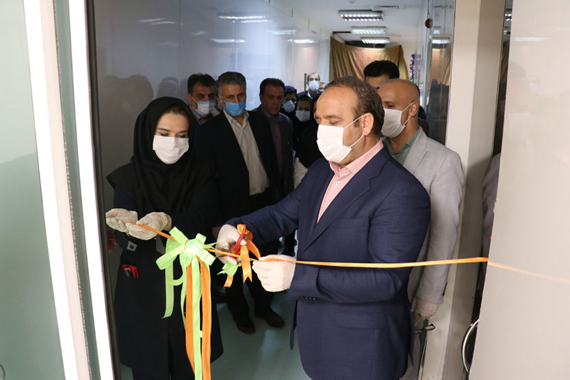 افتتاح آزمایشگاه مولکولی بیمارستان بانک ملی برای تشخیص بیماری های ویروسی 