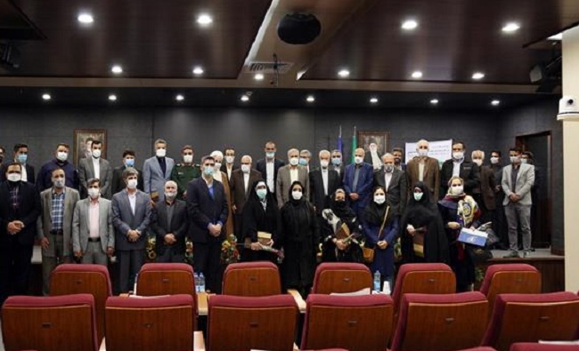 تجلیل رئیس کمیته امداد از بانک ملت بابت مشارکت در طرح پویش ایران مهربان
