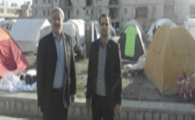 بازدید مدیرعامل پست بانک ایران از مناطق زلزله زده غرب کشور